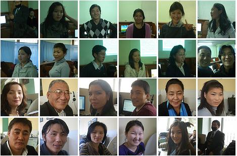 Participants of Nomad green Workshop in Ulaanbaatar