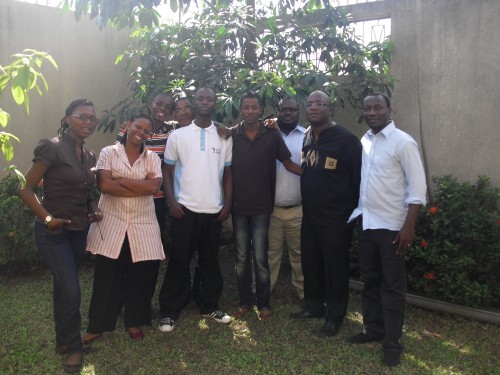 2nd Abidjan blog camps participants. Image by Nadine Kouamouo