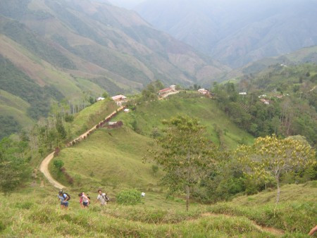 Palo Blanco village in Ituango. Image courtesy Andria Jaramillo.