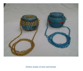 Jewelery by the Power Women Group. Image from their website