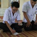 Utilisation par des personnels médicaux communautaires et par des urgentistes à Mukdahan, en Thaïlande, d'un système de surveillance sanitaire basé sur des outils mobiles visant à répondre plus efficacement aux problèmes de santé publique.