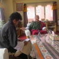 Interviews with Monks... Photographs from micrograntee podcasting workshops in Bhutan