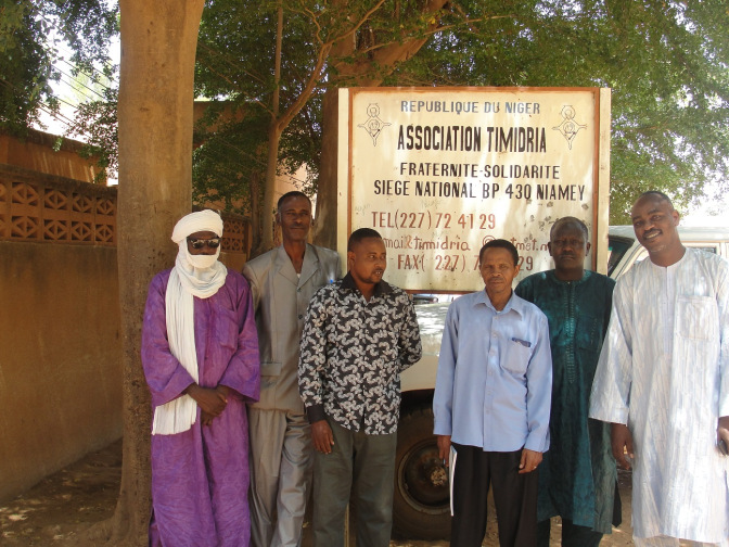 Mapping for Niger visit to Timidria