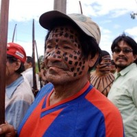 A local demonstration with Aché Djawu. (See Life in an Indigenous Paraguay Community post)