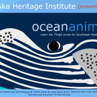 Sealaska Institute's Flash-based learning tool for learning ocean animals in Tlingit
