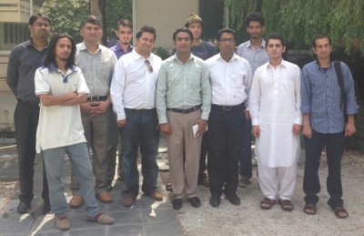 Some workshop participants in Islamabad